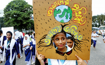 ‘There is no planet B’ Dhaka students join global climate strike
