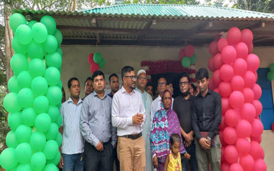 ​​​​​​​প্রধানমন্ত্রীর ঘর পেয়ে প্রতিবন্ধী পরিবারের মুখে হাসি