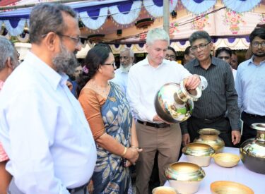 World Bank Vice President Mr. Ed Mountfield is visiting SDS and its operational areas.