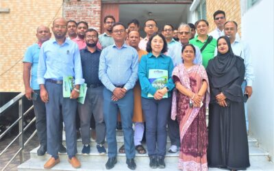 ADB representative Mrs. Shimako Takahashi visited SDS.