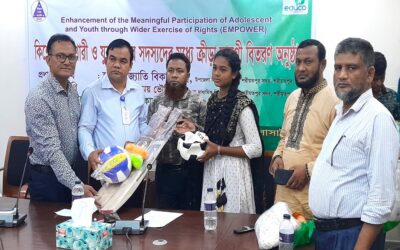 Playing Items Distribution Ceremony