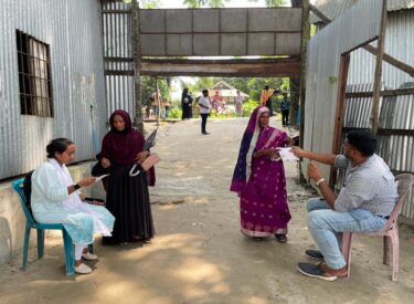 Cash and Hygiene Kit Distributed to River Erosion-Affected Families under the project titled “Emergency Humanitarian Assistance for River Erosion-Affected Communities in Shariatpur