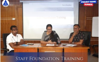CLIMATE প্রকল্পের আওতায় কর্মকর্তাদের ফাউন্ডেশন প্রশিক্ষণ – Foundation Training for Project Officers under the CLIMATE Project